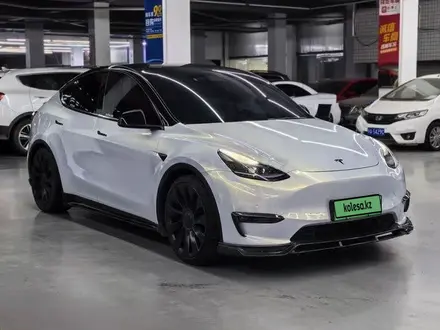 Tesla Model Y 2024 года за 16 000 000 тг. в Алматы – фото 2