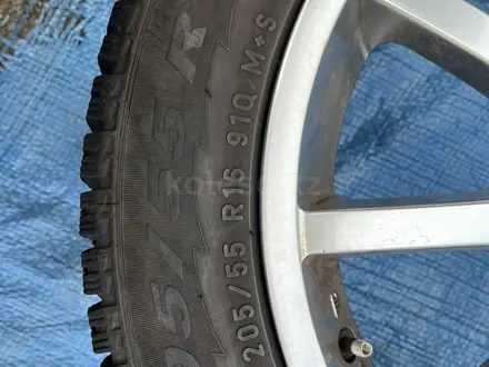 Шины pirelli 205/55/16 диски sport technic за 11 777 тг. в Уральск – фото 5