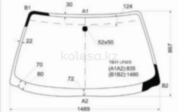 Стекло лобовое за 22 350 тг. в Алматы