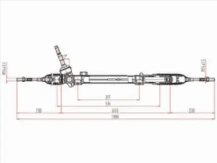 Рейка рулевая за 41 150 тг. в Астана