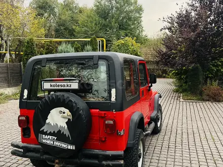 Jeep Wrangler 1994 года за 3 750 000 тг. в Алматы – фото 5