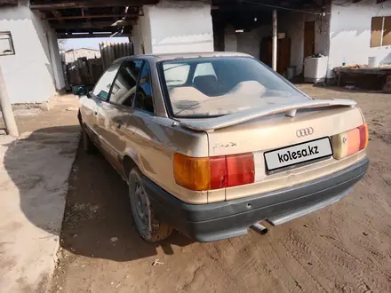 Audi 80 1988 года за 400 000 тг. в Жетысай – фото 3