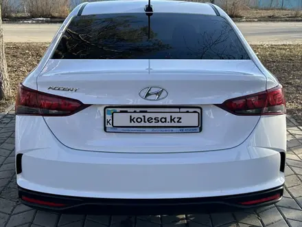 Hyundai Accent 2021 года за 7 100 000 тг. в Костанай – фото 7
