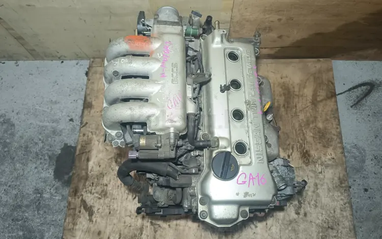 Двигатель GA16 GA16de 1.6 Nissan Primera Almera Sunny Pulsar GA15 Ниссанүшін320 000 тг. в Караганда
