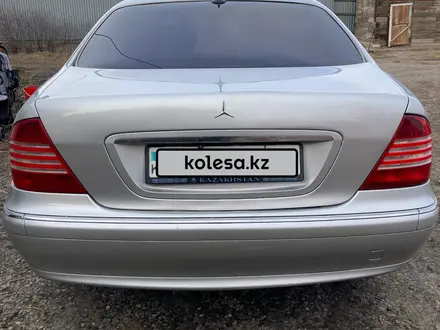 Mercedes-Benz S 220 2000 годаүшін3 500 000 тг. в Семей – фото 4