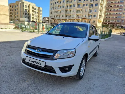 ВАЗ (Lada) Granta 2190 2015 года за 2 900 000 тг. в Актау – фото 3