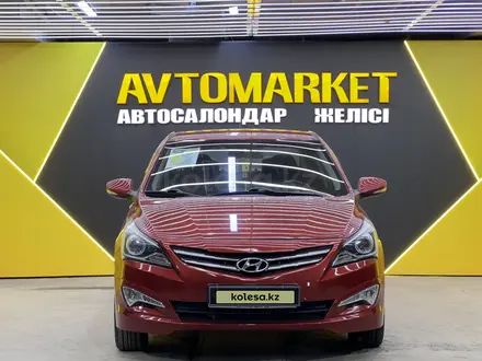 Hyundai Accent 2015 года за 6 350 000 тг. в Астана – фото 4