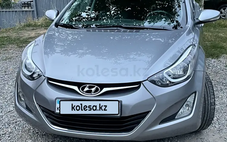 Hyundai Elantra 2014 года за 7 100 000 тг. в Алматы