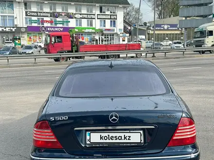 Mercedes-Benz S 500 2000 года за 5 500 000 тг. в Алматы – фото 6