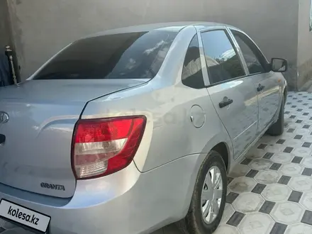 ВАЗ (Lada) Granta 2190 2011 года за 2 150 000 тг. в Жетысай – фото 3