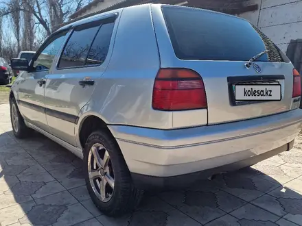 Volkswagen Golf 1996 года за 2 500 000 тг. в Тараз – фото 4