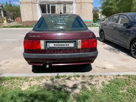 Audi 80 1991 года за 1 100 000 тг. в Костанай – фото 4