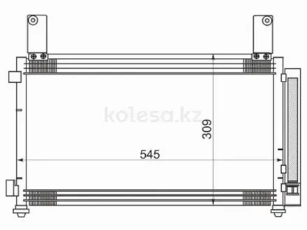 Радиатор кондиционера за 21 850 тг. в Караганда