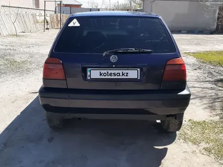 Volkswagen Golf 1995 года за 1 900 000 тг. в Кызылорда – фото 6