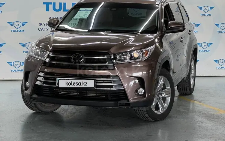 Toyota Highlander 2017 года за 17 200 000 тг. в Алматы