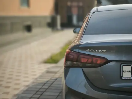 Hyundai Accent 2018 года за 7 100 000 тг. в Тараз – фото 14