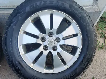 Привозные Диски Тойота Альфард R17 с зимней резиной Bridgestone 225/65/R17 за 200 000 тг. в Алматы – фото 3