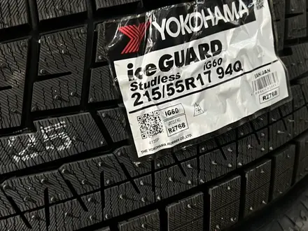 Yokohama 215/55 R17 зима липучка за 55 000 тг. в Алматы