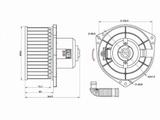 Мотор отопителя салона за 15 350 тг. в Шымкент