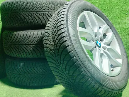 Диски оригинал на BMW с шинами Yokohama 225/60 R17 7, 5J 5/120 за 300 000 тг. в Алматы – фото 4