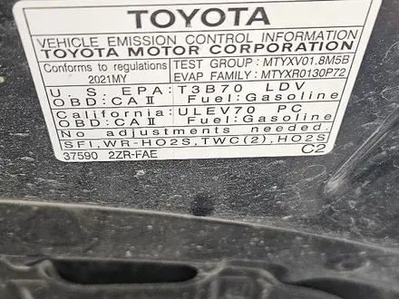 Toyota Corolla 2021 годаүшін8 800 000 тг. в Шымкент – фото 13