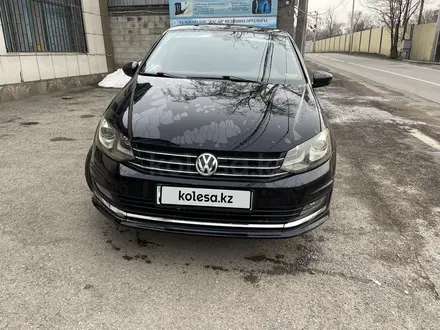 Volkswagen Polo 2017 года за 6 730 000 тг. в Алматы – фото 2