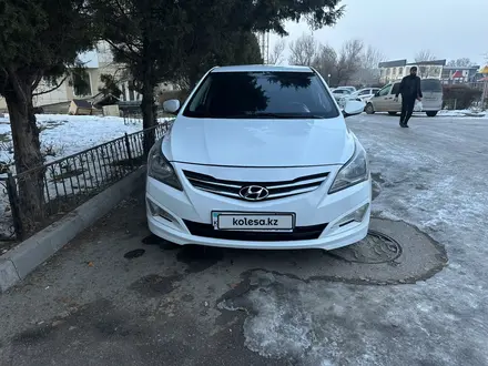 Hyundai Solaris 2015 года за 5 200 000 тг. в Алматы – фото 4