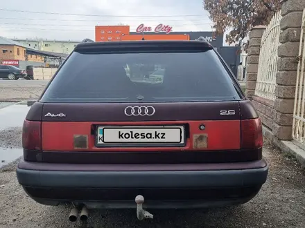 Audi 100 1992 года за 1 750 000 тг. в Тараз – фото 4