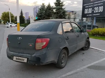 ВАЗ (Lada) Granta 2190 2013 года за 1 200 000 тг. в Костанай – фото 5