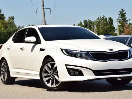 Бампер передний Кия Оптима Kia Optima 2014- за 27 000 тг. в Алматы – фото 2