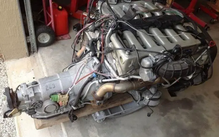 Двигатель м120 v6.0 катушечный Мерседес w140 за 700 000 тг. в Алматы