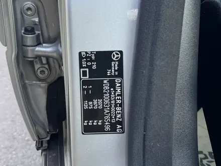Mercedes-Benz E 280 1999 года за 3 300 000 тг. в Тараз – фото 5