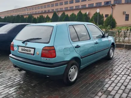 Volkswagen Golf 1992 года за 1 800 000 тг. в Шымкент – фото 5