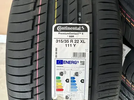 Continental Premium Contact 6 SSR 275/40 R22 315/35 R22 за 450 000 тг. в Актобе – фото 5