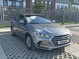 Hyundai Elantra 2017 года за 5 800 000 тг. в Актобе