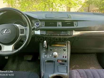 Lexus CT 200h 2012 года за 8 200 000 тг. в Жанаозен – фото 21