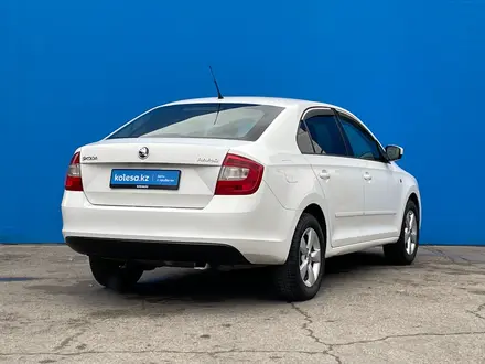 Skoda Rapid 2014 года за 4 550 000 тг. в Алматы – фото 3