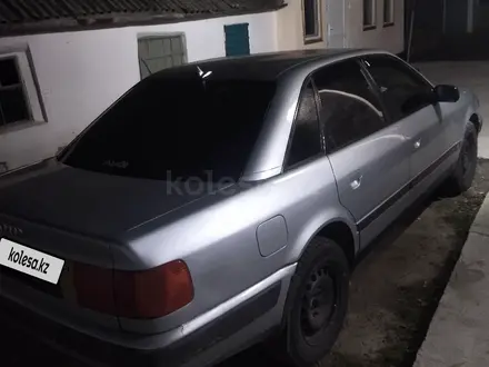 Audi 100 1991 года за 1 650 000 тг. в Кабанбай (Алакольский р-н) – фото 4