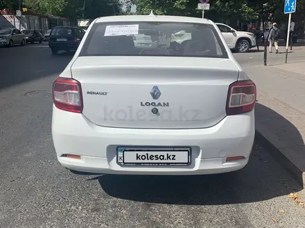 Renault Logan 2015 года за 2 700 000 тг. в Шымкент – фото 3