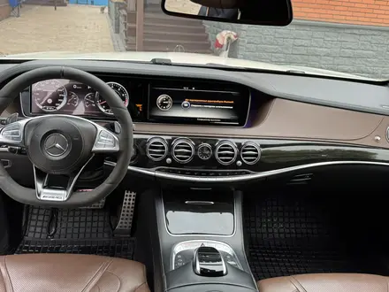 Mercedes-Benz S 63 AMG 2015 года за 28 500 000 тг. в Алматы – фото 15