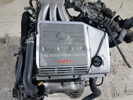 Двигатель мотор коробка Toyota 1MZ-FE 3.0 л Привозные "контактны за 89 000 тг. в Алматы – фото 4