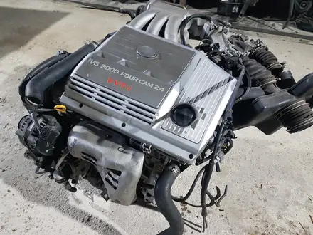 Двигатель мотор коробка Toyota 1MZ-FE 3.0 л Привозные "контактны за 89 000 тг. в Алматы – фото 5