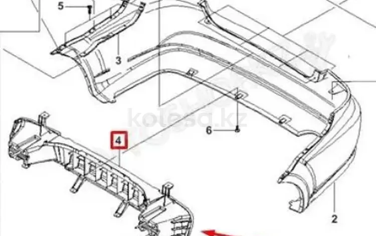 Усилитель бампера за 100 тг. в Алматы