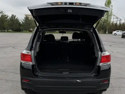 Toyota Highlander 2012 года за 12 600 000 тг. в Шымкент – фото 16