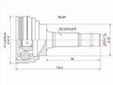 Шрус наружный за 11 400 тг. в Павлодар
