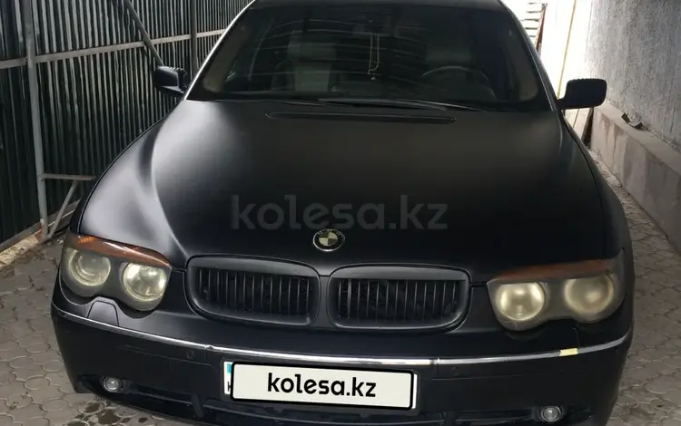 BMW 735 2003 года за 3 800 000 тг. в Алматы