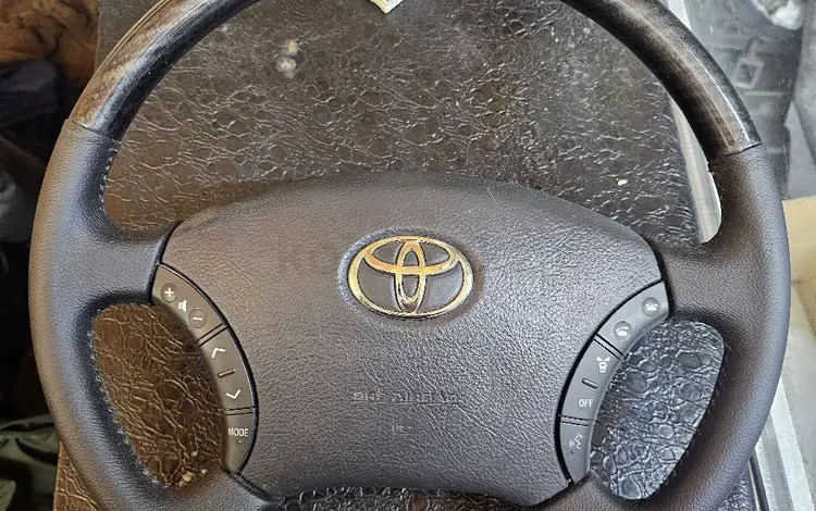 Руль Toyota Prado 120, Alphard, Camry 40 с airbag за 45 000 тг. в Алматы