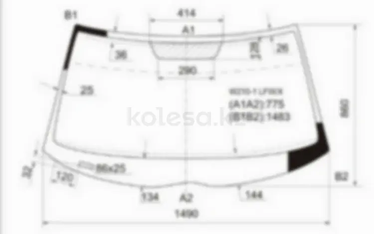 Стекло лобовоеfor18 450 тг. в Астана