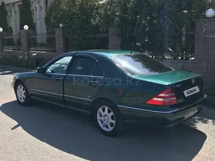 Mercedes-Benz S 320 2000 года за 3 900 000 тг. в Алматы – фото 6