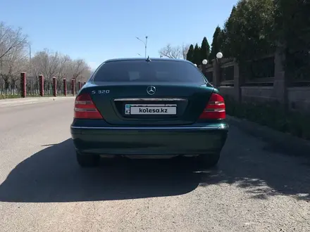Mercedes-Benz S 320 2000 года за 3 900 000 тг. в Алматы – фото 5